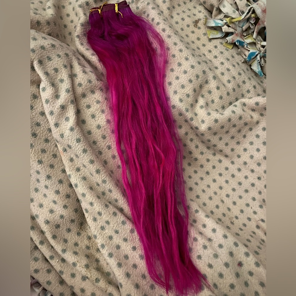 Pink hair